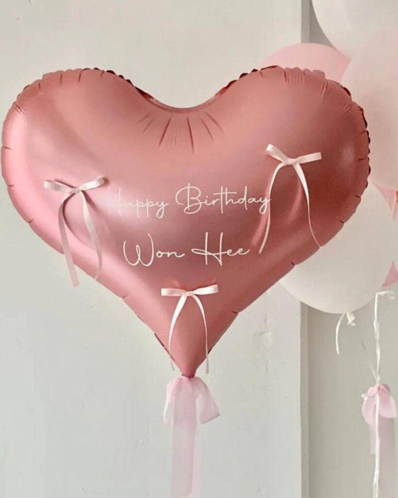 foil Heard balloon