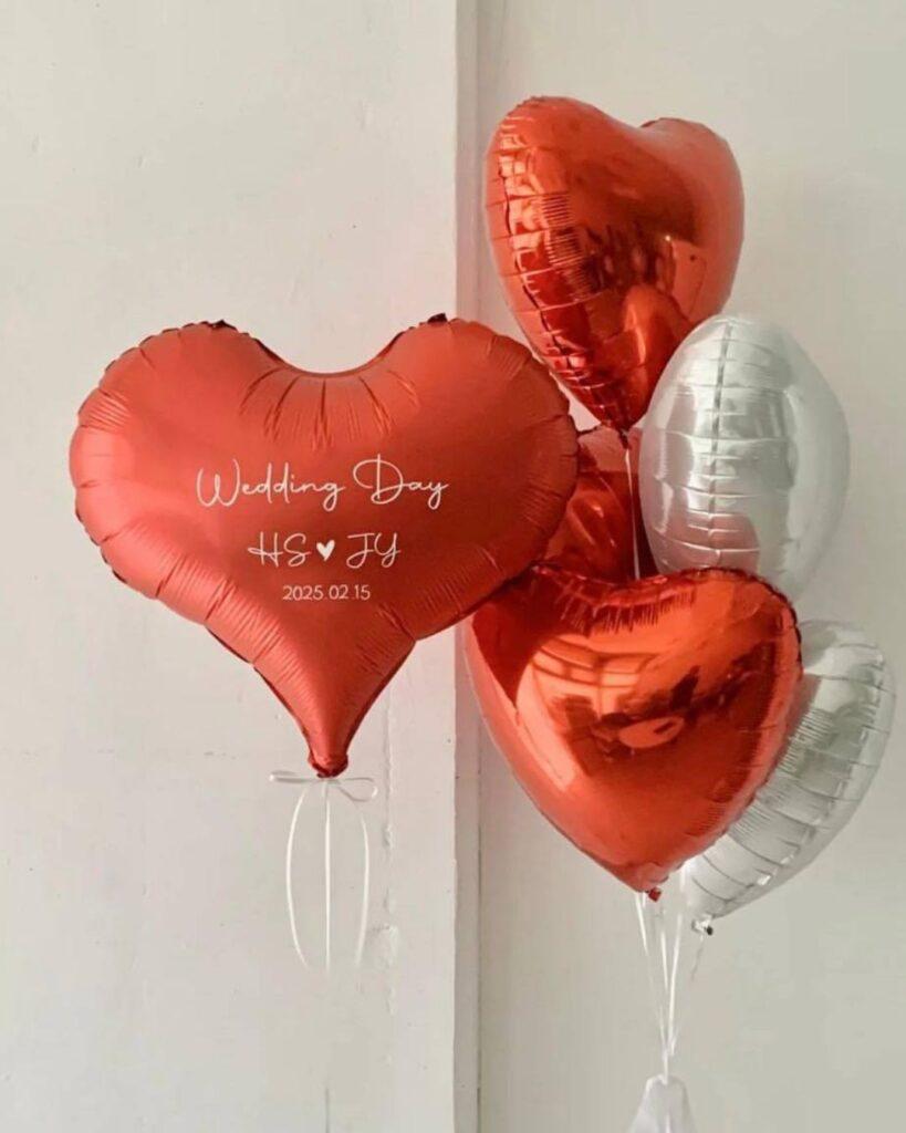 foil Heard balloon